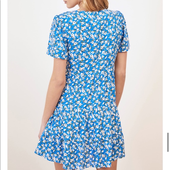 Floral Print Mini Dress - Picture 2 of 5